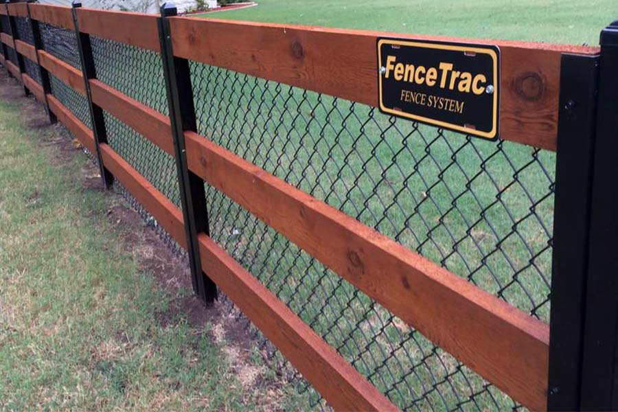 How To Build A Horizontal Fence With Metal Post : So if you consider ...