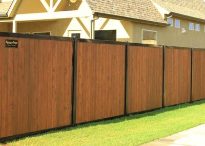 Residential Wood Privacy Fence