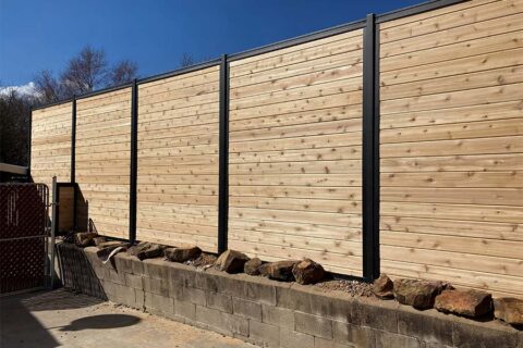 A Panel Kit To Build A Tall Privacy Fence (Plus Design Ideas)