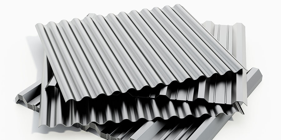 corrugated-wavy-metal-material