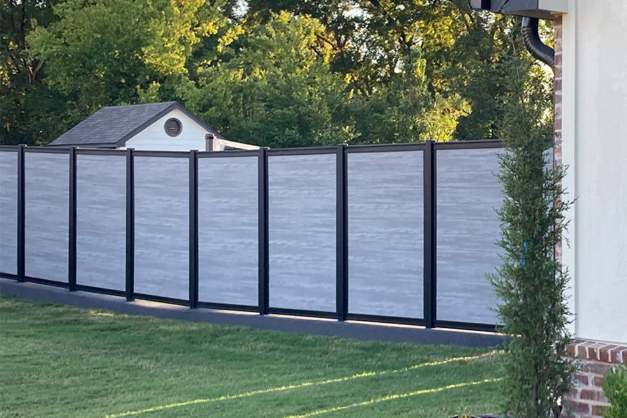 Ultrablend PVC Privacy Fence 1