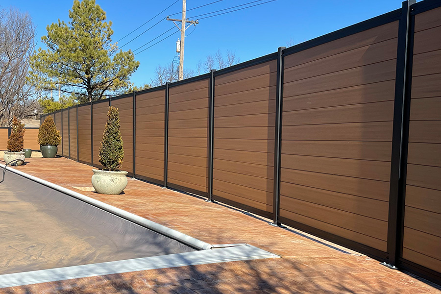 Ultrablend PVC Privacy Fence 2